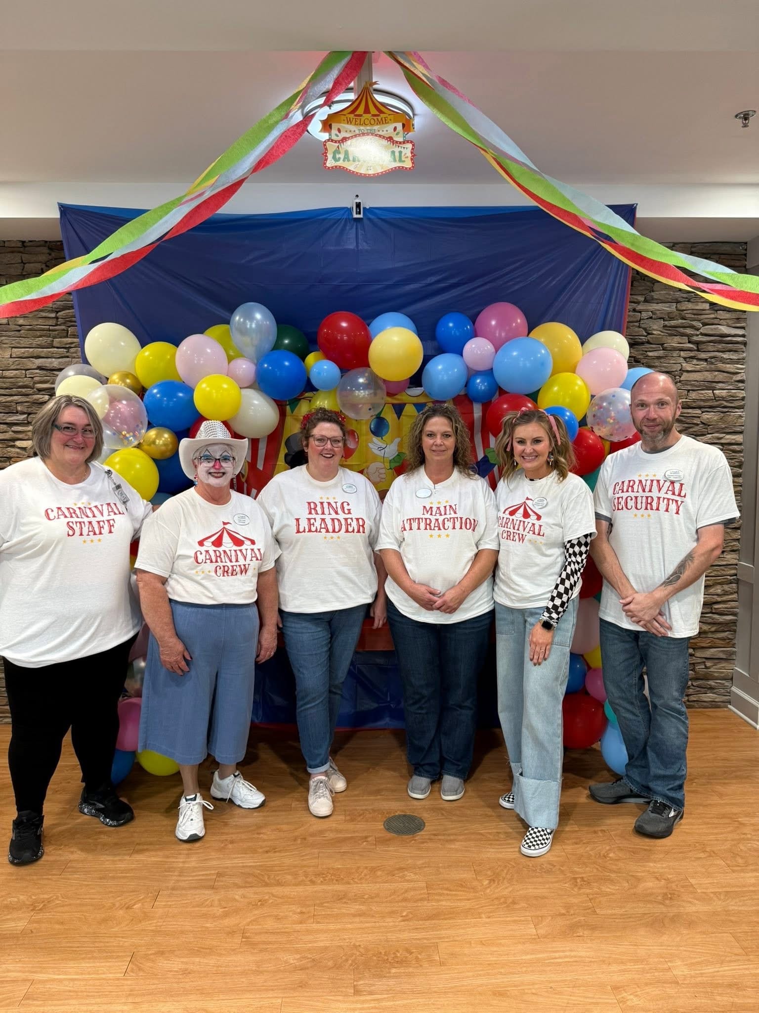 Carnival crew team photo